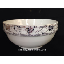 white ceramic porcelain snack bowl